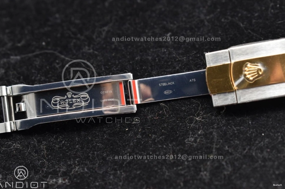 Textured Clean 904L DateJust 1:1 VR3235 126333 YG Oyster Dial 41 Steel YG on SS Edition Best Bracelet 0504